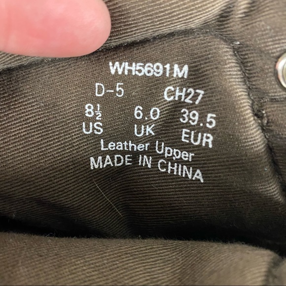 Keds OutDoor Brown Leather Lace Up Ankle Boots - Picture 5 of 11